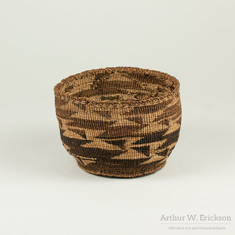 Klamath Basket with Intricate Design