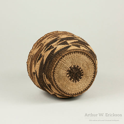 Klamath Basket with Intricate Design