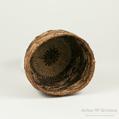 Klamath Basket with Intricate Design