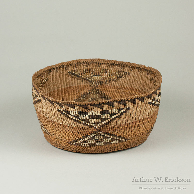 Klamath Quilled Basket