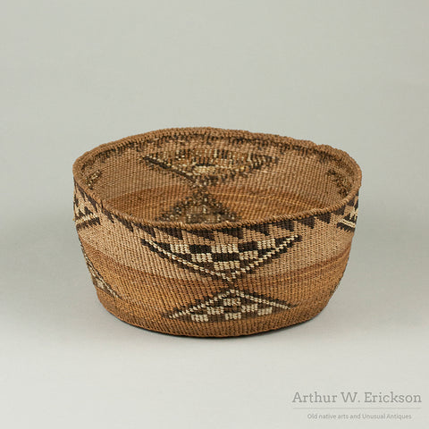 Klamath Quilled Basket