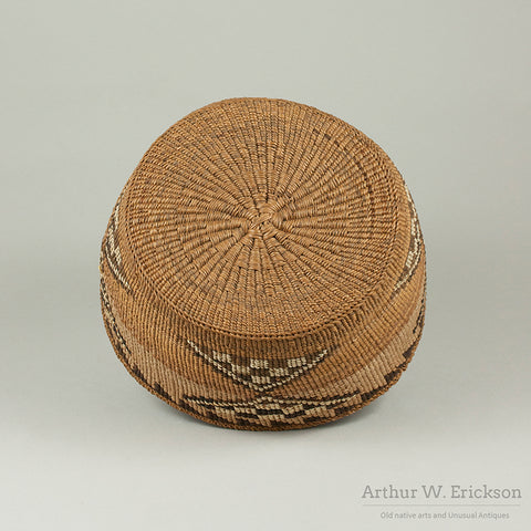 Klamath Quilled Basket