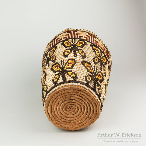 Large Klickitat Butterfly Basket by Nettie Kuneki