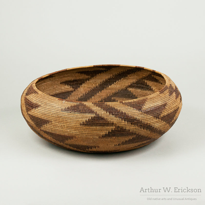 Large Pomo Single Rod Basket