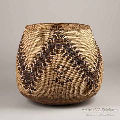 Large Pit River Basket - Arthur W. Erickson - 3