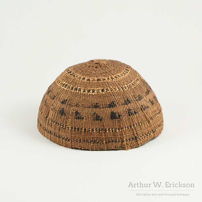 Tolowa Basketry Hat