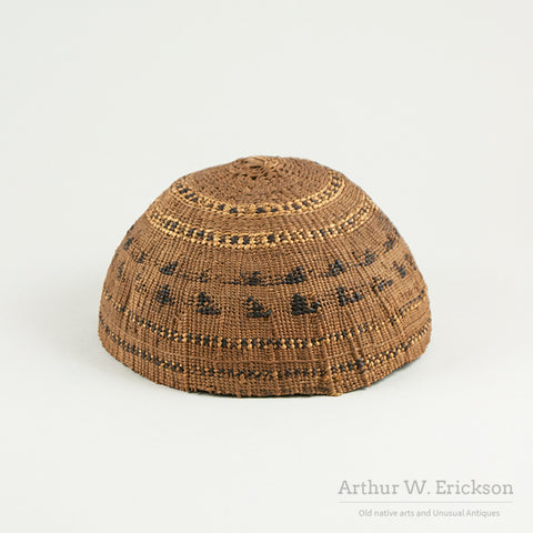 Tolowa Basketry Hat