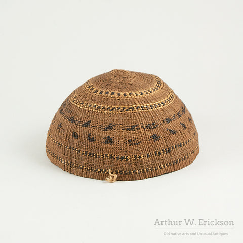 Tolowa Basketry Hat