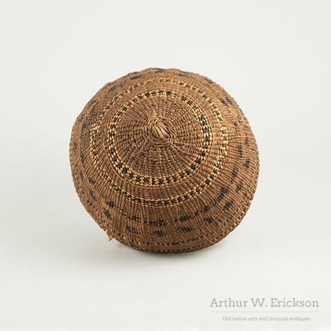 Tolowa Basketry Hat