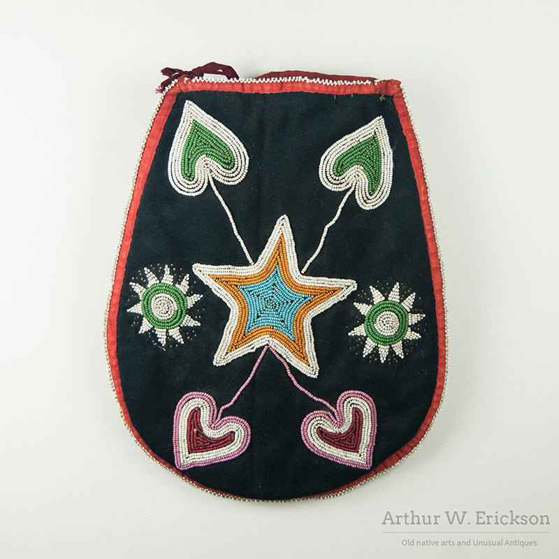 Early Plateau Beaded Flat Bag