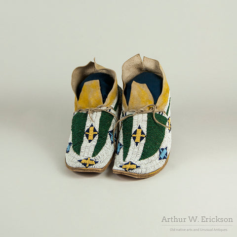 Cheyenne Beaded Moccasins