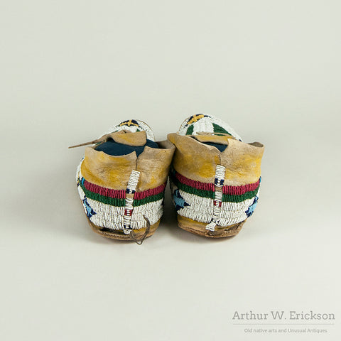 Cheyenne Beaded Moccasins
