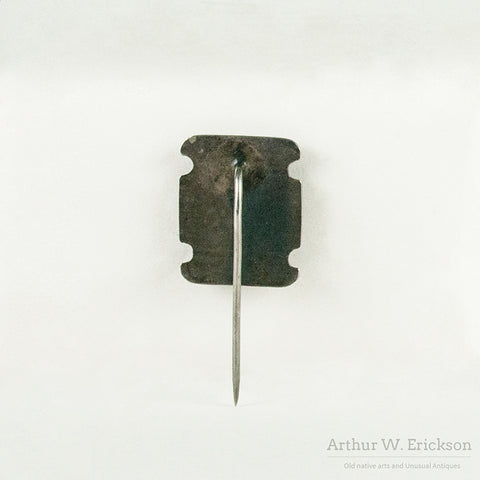 Rare Navajo Silver Manta Pin