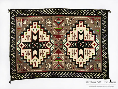 Exceptional Navajo Teec Nos Pos Rug