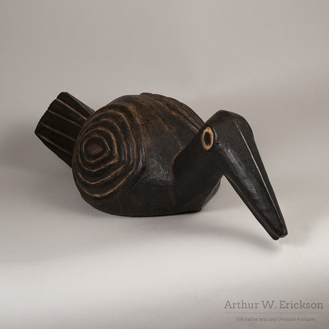 Western Grasslands Cameroon Bird Crest Mask - Arthur W. Erickson - 12