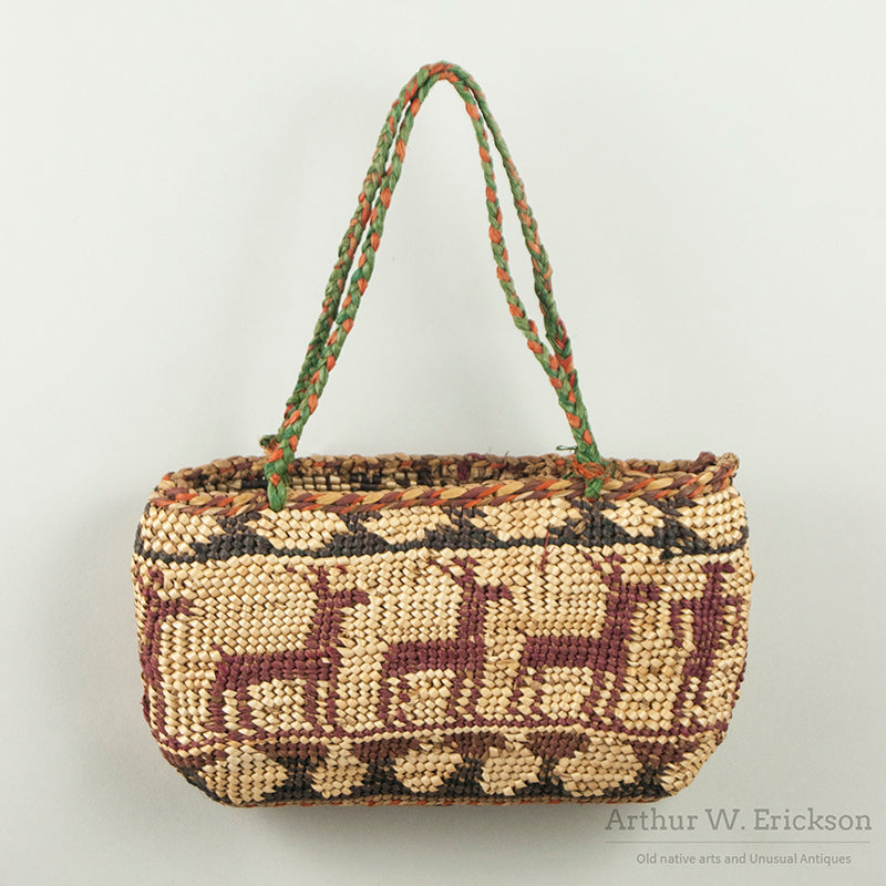 Chehalis Figural Oval Basket