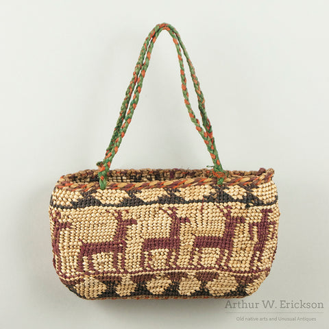Chehalis Figural Oval Basket