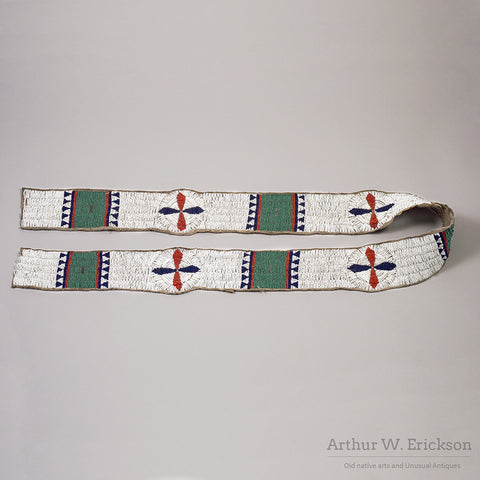 Sioux Beaded Blanket Strip - Arthur W. Erickson - 2