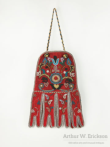 Tlingit Beaded Octopus Bag