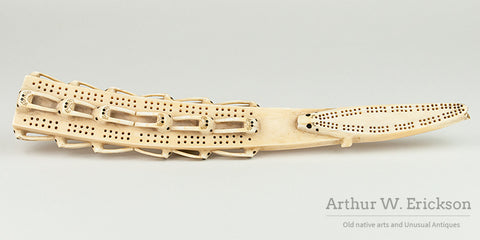 Exceptional Inuit Cribbage Board