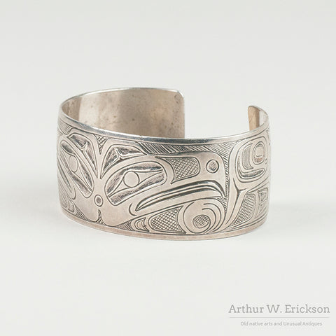 Sterling Raven Bracelet