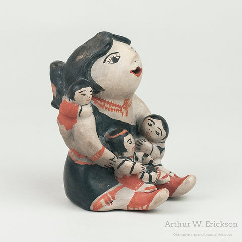 Cochiti Storyteller Dall by Felicita Eustace (1927-2016)