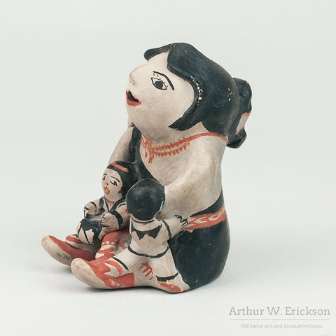 Cochiti Storyteller Dall by Felicita Eustace (1927-2016)