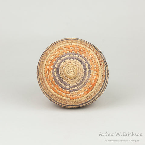 Hooper Bay InuitLidded Basket