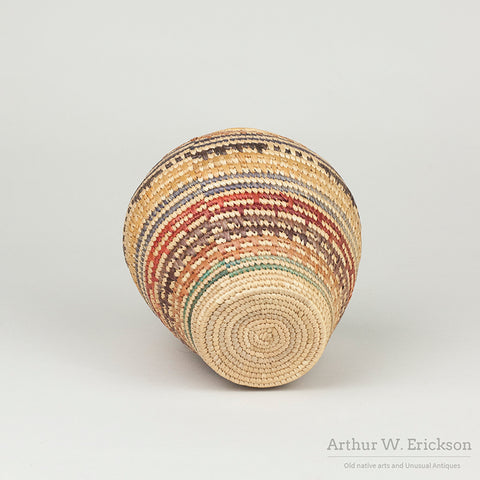 Hooper Bay InuitLidded Basket