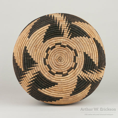 Large Three Rod Pomo Basketry Bowl