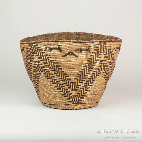 Large Skokomish Basket