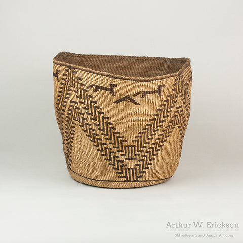 Large Skokomish Basket