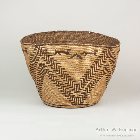 Large Skokomish Basket