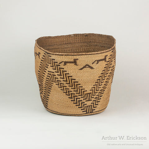 Large Skokomish Basket