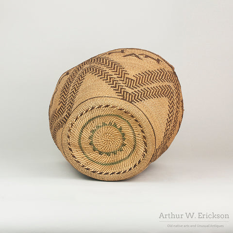 Large Skokomish Basket