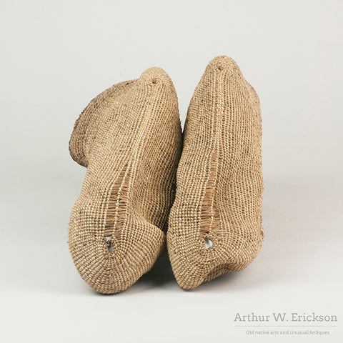 Pair of Inuit Grass Socks