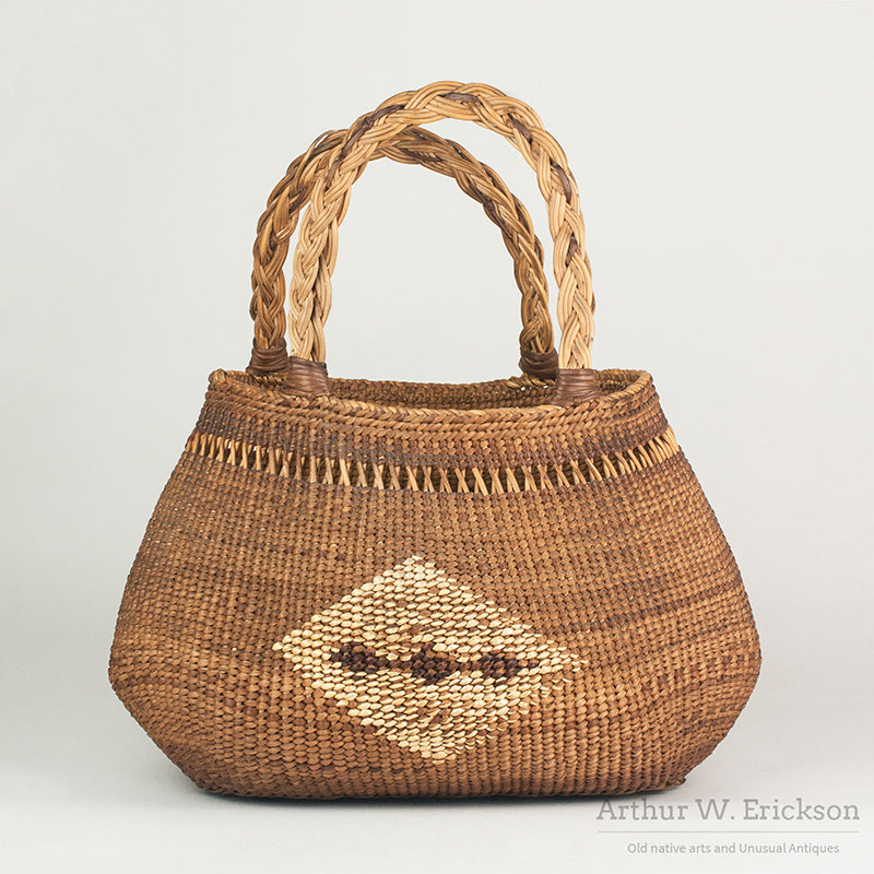 Unusual Siletz Basket