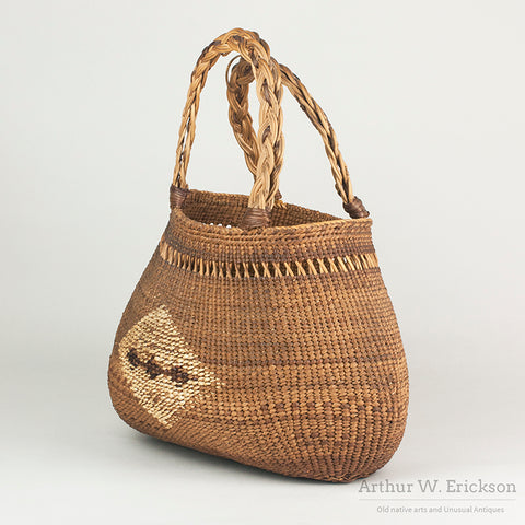 Unusual Siletz Basket