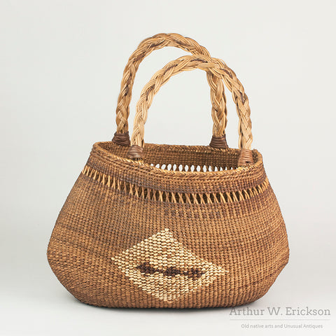 Unusual Siletz Basket