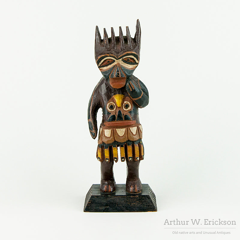 Northwest Coast Carved Shaman Figure