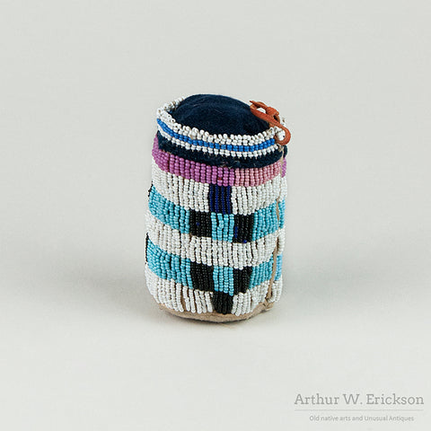 Small Plateau Beaded Container