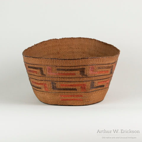 Large Tlingit Oval Basket