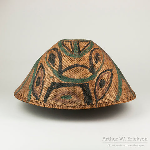 Nuu-Chah-Nulth (Nootka) Painted Hat