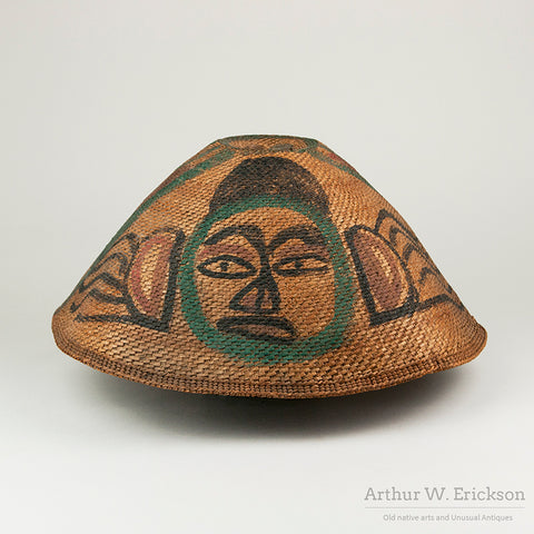 Nuu-Chah-Nulth (Nootka) Painted Hat