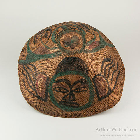 Nuu-Chah-Nulth (Nootka) Painted Hat