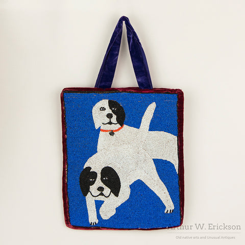 Plateau Beaded Dog Bag