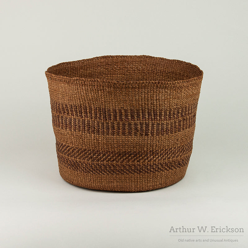 Northwest Large Cedar Bark Basket