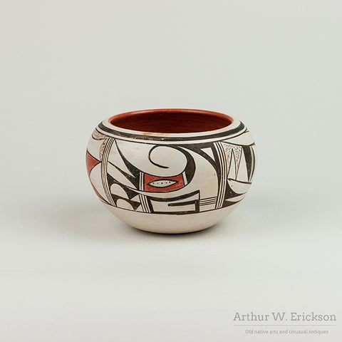 Hopi Bowl by Rosetta Huma (1919-1987)