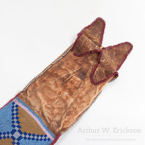 Blackfoot Beaded Pipebag c.1880