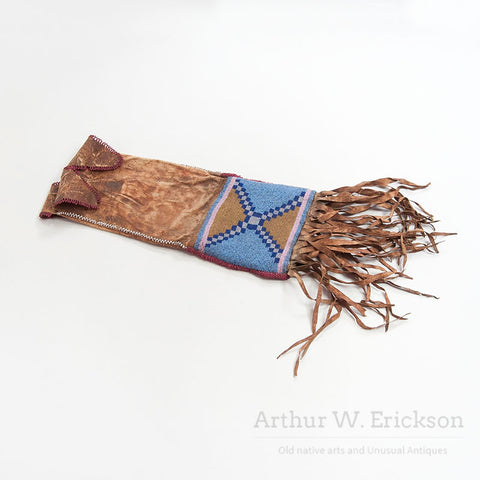 Blackfoot Beaded Pipebag c.1880